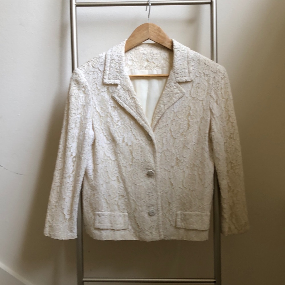 Vintage lace jacket